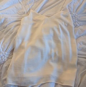 H&M ivory silky cami size 2 NWT